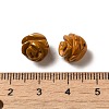 Natural Mookaite Carved Flower Beads G-O156-B-29-3