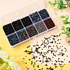 6200Pcs 100G 10 Styles Glass Seed Beads SEED-TA0001-72-5
