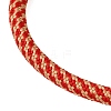 Braided Round Polyester Cord Bracelet Makings FB-CBAEDA0-01P-3
