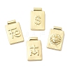 Brass Pendants KK-C137-02G-1