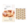 Rectangle with Bread Pattern Paper Baking Bags CARB-K0001-01I-1