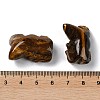 Natural Tiger Eye Carved Healing Figurines G-B062-05A-3