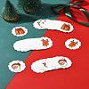 100Pcs Christmas Theme Paper Printed Gift Tags CDIS-FS0001-17-10