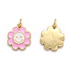 Brass Enamel Charms KK-O135-01A-2