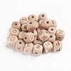 Unfinished Natural Wood Beads X-WOOD-WH0100-29-2