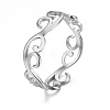 304 Stainless Steel Finger Rings for Women FS-WGFE90D-02-2