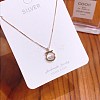 925 Sterling Silver Pendant Necklaces NJEW-BB34686-RG-3