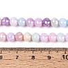 Anti-Tarnish Electroplate Glass Beads Strands GLAA-N056-6mm-01-2