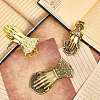 Alloy Hand Shaped Bookmark Clip AJEW-CP0006-94B-AB-6