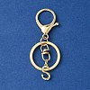 Alloy Initial Letter Charm Keychains KEYC-YW00006-19-1