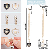 2 Sets Alloy Enamel Cup Pendant Decorations HJEW-SC0001-56E-2
