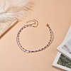 2Pcs 2 Style Natural Shell Star & Glass Seed Beaded Necklaces Set for Women NJEW-JN04245-2
