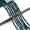 Natural Chrysocolla and Lapis Lazuli Beads Strands G-T143-15-1
