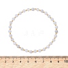 Natural Blue Lace Agate Beaded Stretch Bracelets for Women BJEW-JB13541-01-3