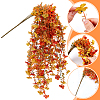 4Pcs Plastic Artificial Violet Vine for Wedding Decoration DIY-WR0005-32D-3