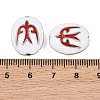 Brass Enamel Beads KK-CBA7BFE-01P-03-2