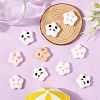 10PCS Cartoon Resin Cabochones RESI-YW0004-58-2