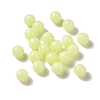 Luminous Candy Color Acrylic Bead GLAA-E031-01A-03-1-3