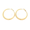 304 Stainless Steel Hoop Earrings EJEW-Z093-01G-01-4