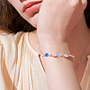 Rubberized Style Imitated Silicone Acrylic Beads MACR-PA0001-06B-02-4