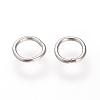 304 Stainless Steel Round Rings STAS-S066-16-4mm-2