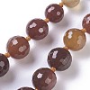 Natural Carnelian Graduated Beads Strands G-E524-03-1