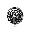 Engraved 304 Stainless Steel Beads STAS-H263-17AS-07-1