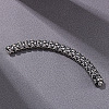Titanium Steel Skull Link Chain Bracelet for Men WG89926-01-4