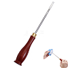Wooden Awl Pricker Sewing Tool TOOL-WH0059-071C-1