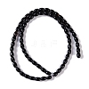 Natural Black Onyx(Dyed & Heated) Beads Strands G-NH0011-I05-01-3