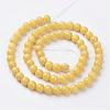 Natural Mashan Jade Round Beads Strands G-D263-6mm-XS07-3