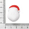 Christmas Theme Silicone Focal Beads SIL-L007-01C-3