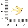 304 Stainless Steel Pendants STAS-M117-02E-G-3