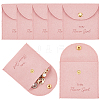 10Pcs Velvet Pouches with Snap Button ABAG-SP0001-42C-1