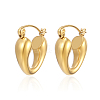 Minimalist Stainless Steel Hoop Earrings for Women's Daily Fashion Wear LW6635-1-1