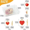 48Pcs 3 Styles Alloy Enamel Charms ENAM-FS0002-42-4