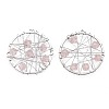 201 Stainless Steel Pendants STAS-S057-42-1