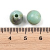 Two Tone Opaque Acrylic Imitation Gemstone Beads OACR-T033-05A-3