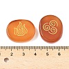 4Pcs 4 Styles Natural Carnelian Display Decorations G-F786-02B-02-3