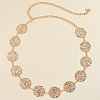 Zinc Alloy with Iron Coin Link Waist Belly Chains for Women FS-WG1FB88-03-1