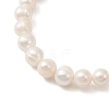 Natural Pearl Beaded Stretch Bracelets BJEW-JB09445-2