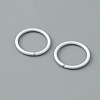 100Pcs Baking Paint Zinc Alloy Open Jump Rings FIND-WH0032-85B-03-2