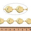 304 Stainless Steel Shell Shape Link Chains CHS-C021-02B-G-3