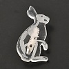 Rabbit Lapel Pin JEWB-C009-45-2