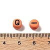 Opaque Acrylic Beads OACR-R005-02C-3
