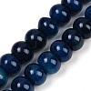 Dyed Natural Agate Beads Strands G-U030-A01-01-2