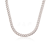 304 Stainless Steel Cuban Link Chains CHS-CJ0001-27A-7