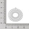 304 Stainless Steel Connector Charms STAS-K257-33P-3
