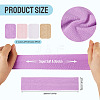 8Pcs 4 Colors Milk Silk Cloth Hair Bands OHAR-TAD0001-01C-3