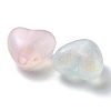 Rainbow Iridescent Plating Acrylic Beads MACR-YW0002-21-2